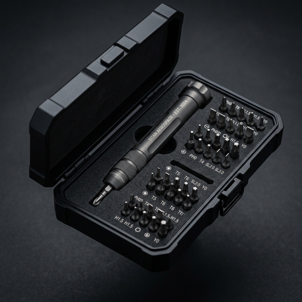 AETHEX Titanium EDC Precision Screwdriver Kit